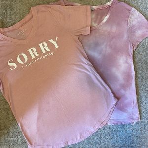 Two Pink Women’s T-shirts